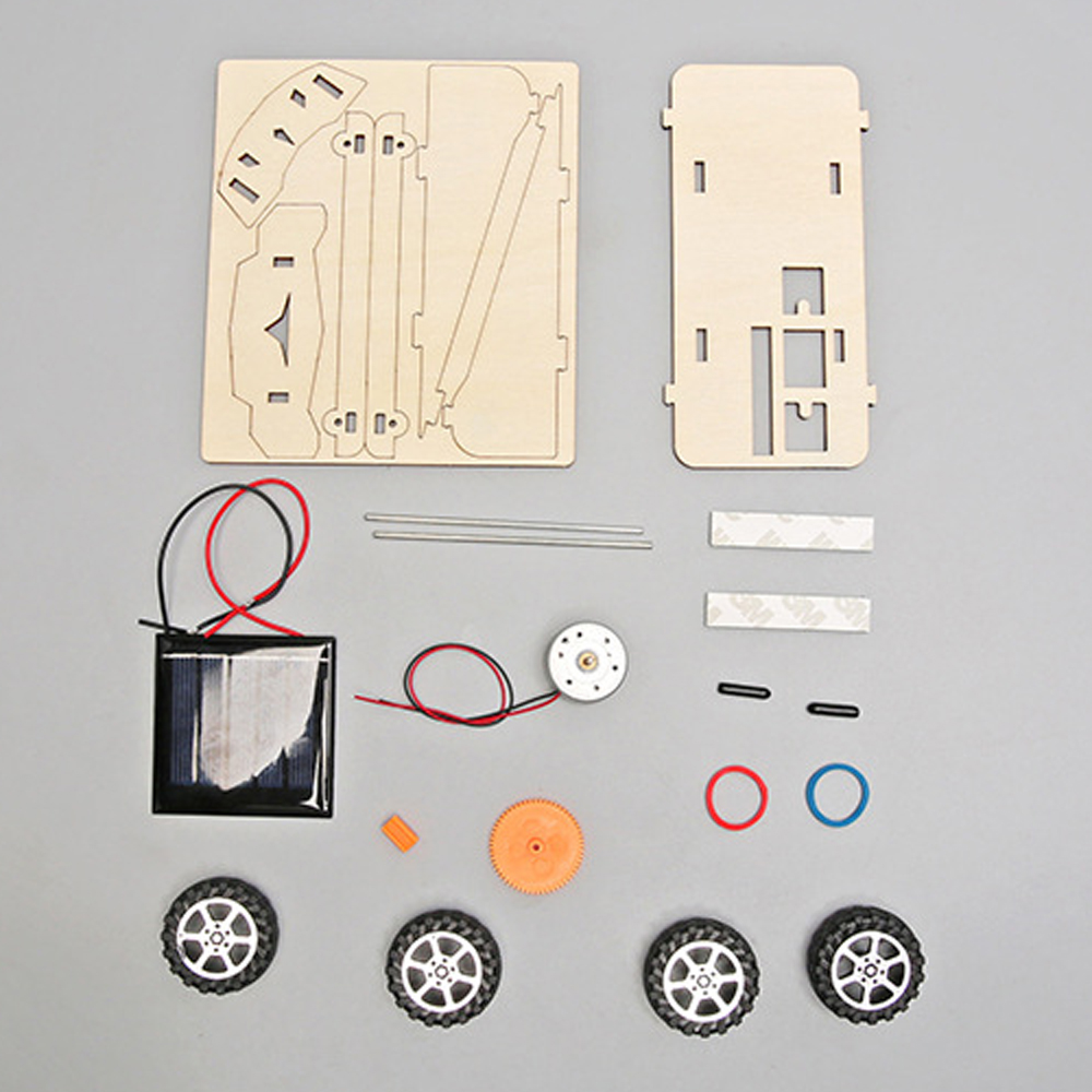 Diy Electronics Kits For Kids - Assemble Solar DIY Car Motor Robot