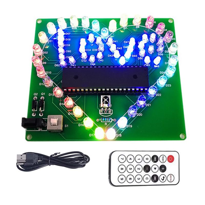 Diy Electronics Project Kit - Hot Trend-DIY Electronic Kit Colorful LED