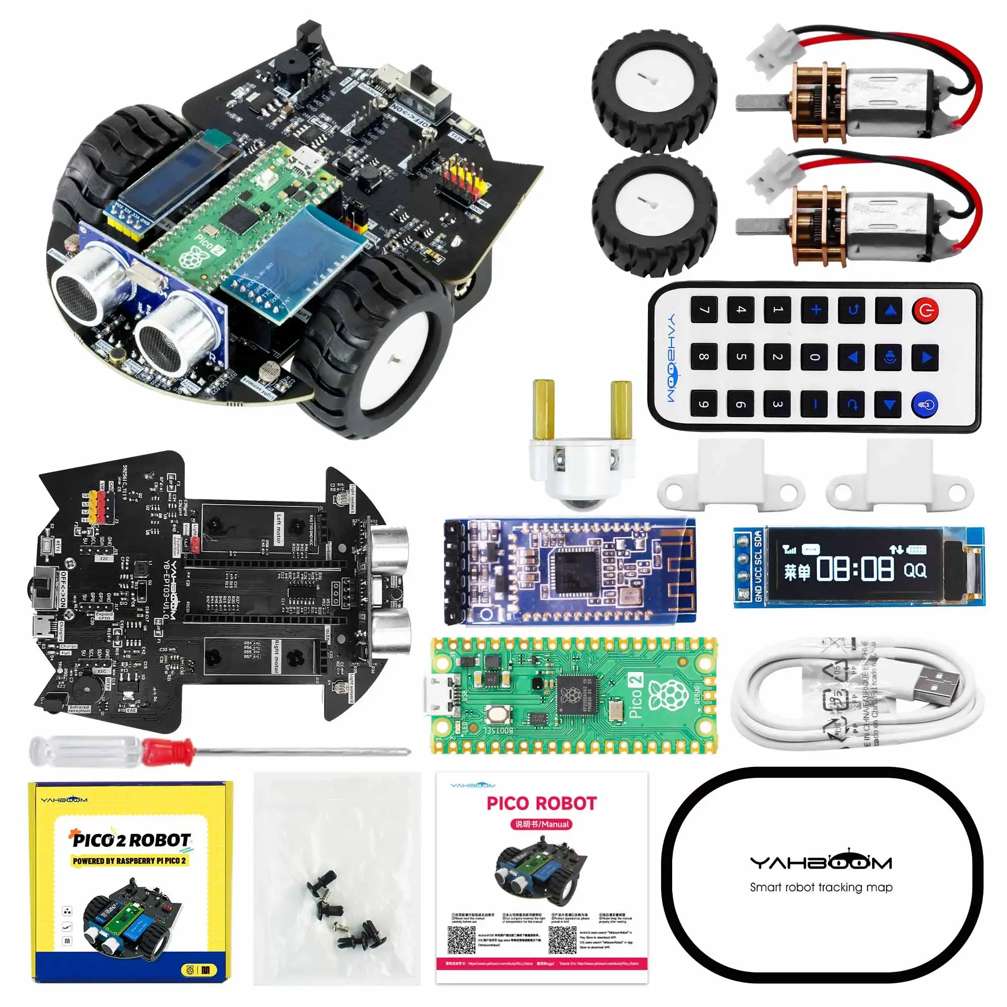 Yahboom Raspberry Pi Pico 2 Ro - Diy In Electronics recensie en prijs