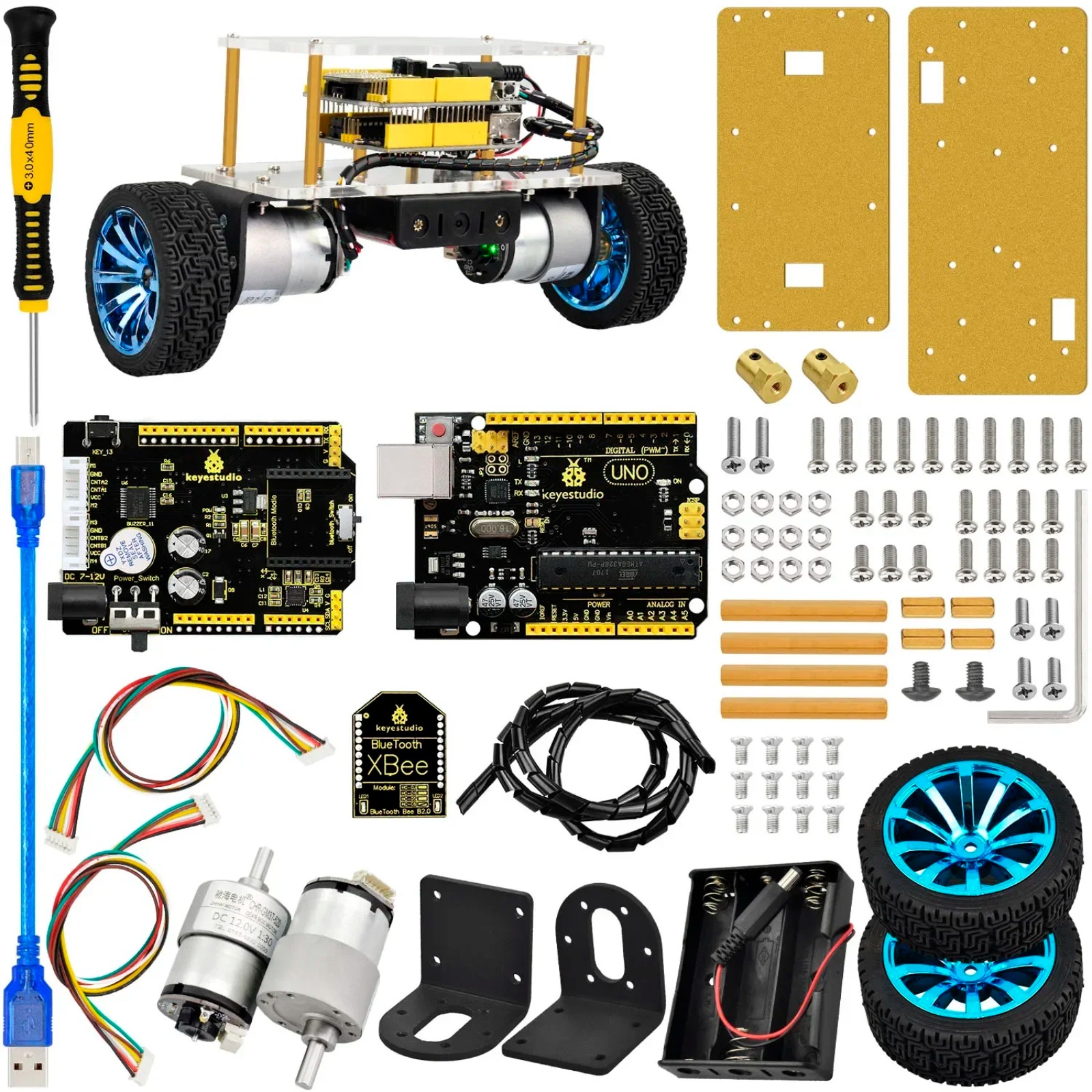 Self-Balancing Robot Car Kit f - Diy Electronics Projects For Kids recensie en prijs
