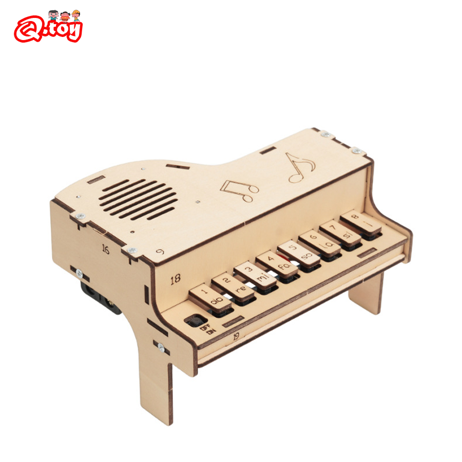 DIY Wooden Electronic Piano Mo - Diy Electronics Kits For Kids recensie en prijs