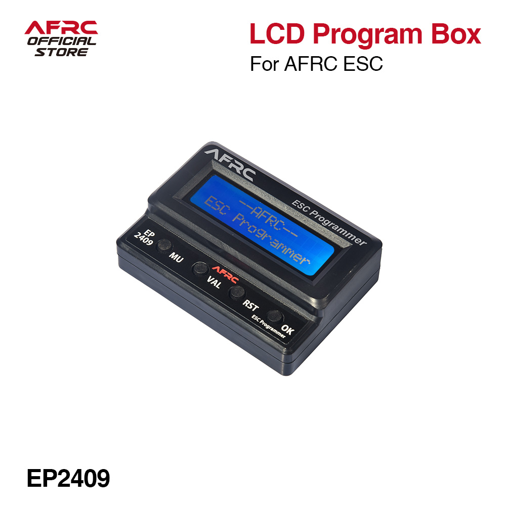 AFRC EP2409 LCD ESC programmer - Diy In Electronics recensie en prijs