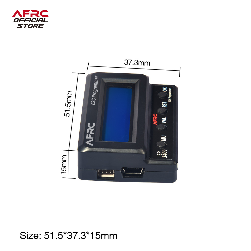 AFRC EP2409 LCD ESC programmer - Diy In Electronics recensie en prijs