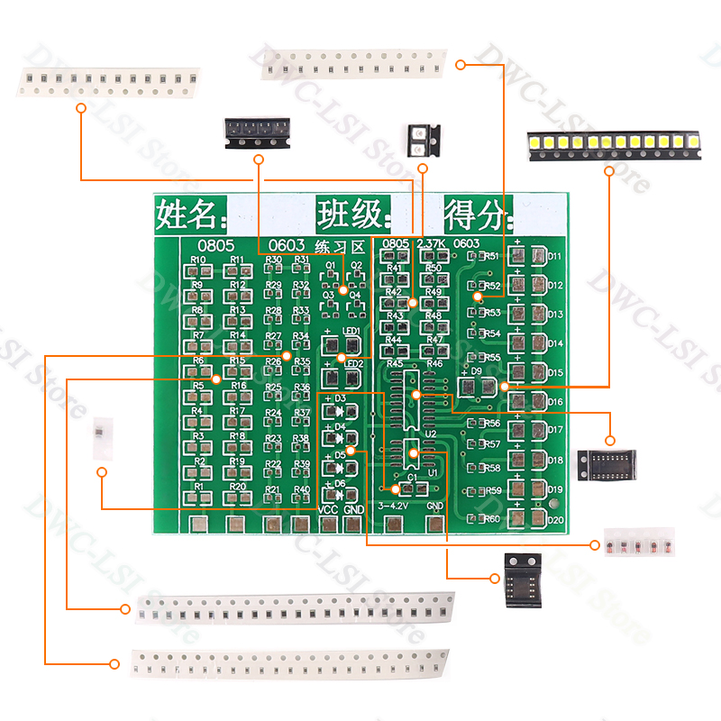 Class Kit Patch Components Wel - Diy Electronics Project Kit recensie en prijs