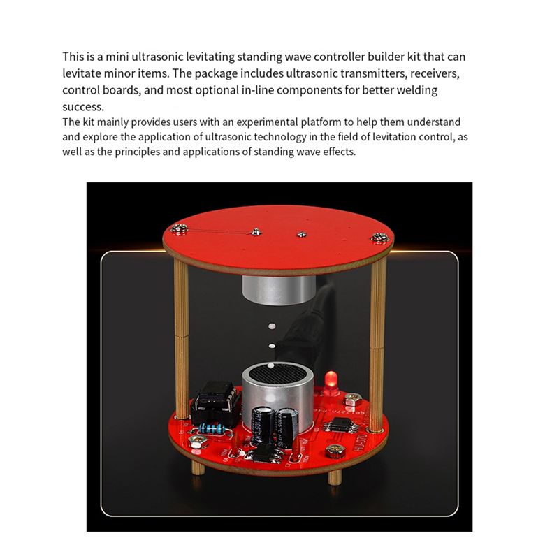 B66C DIY Ultrasonic Suspension - Diy Electronics Project Kit recensie en prijs