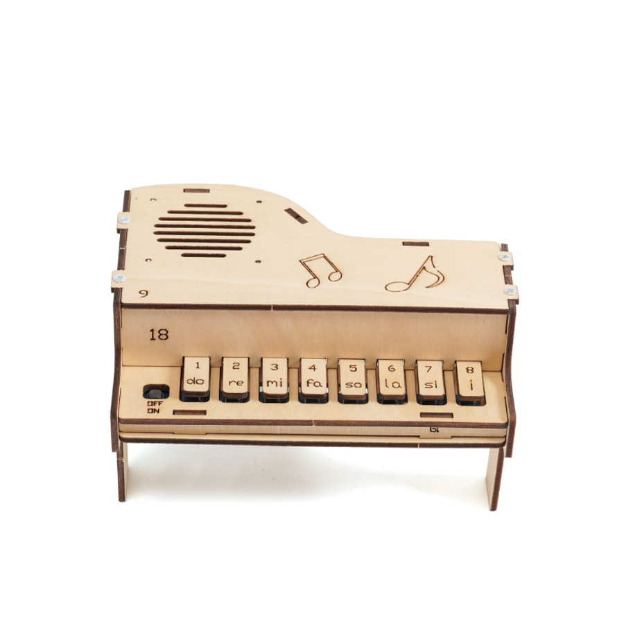DIY Wooden Electronic Piano Mo - Diy Electronics Kits For Kids recensie en prijs