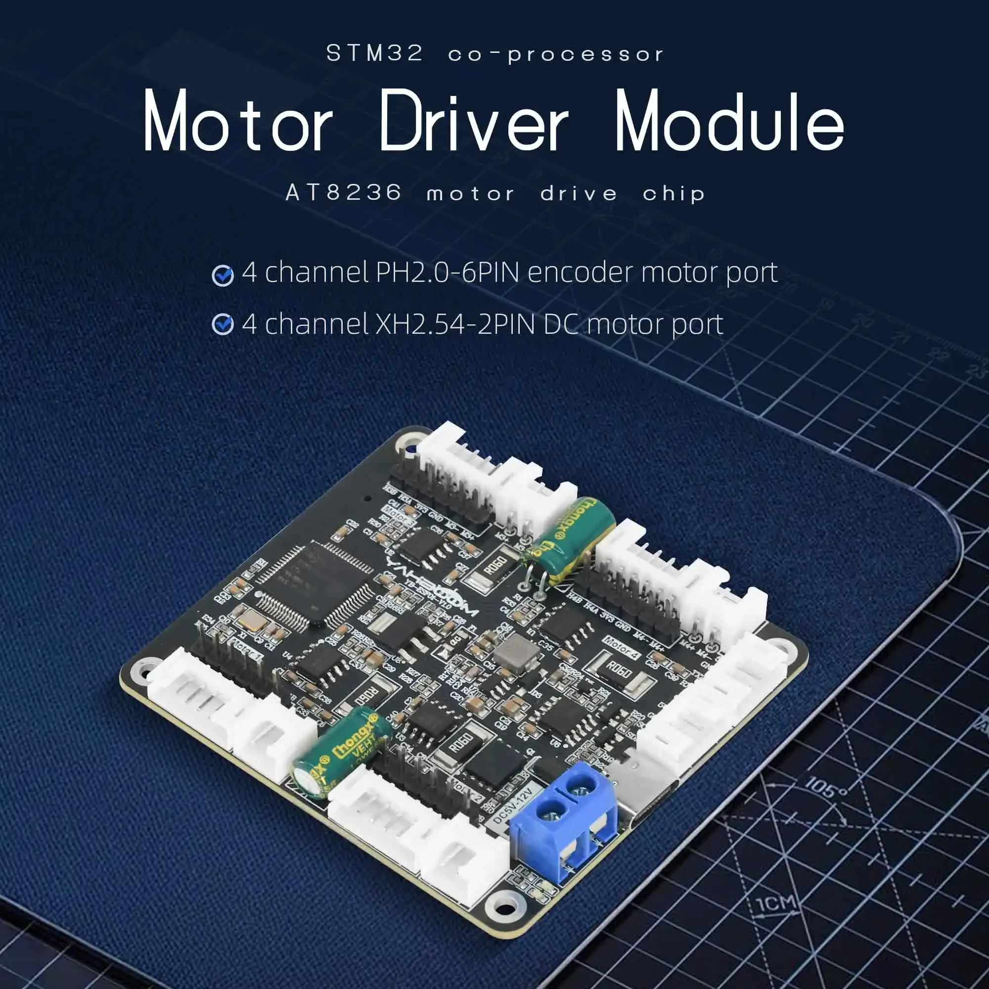 Yahboom 4-Channel Encoder Moto - Diy In Electronics recensie en prijs