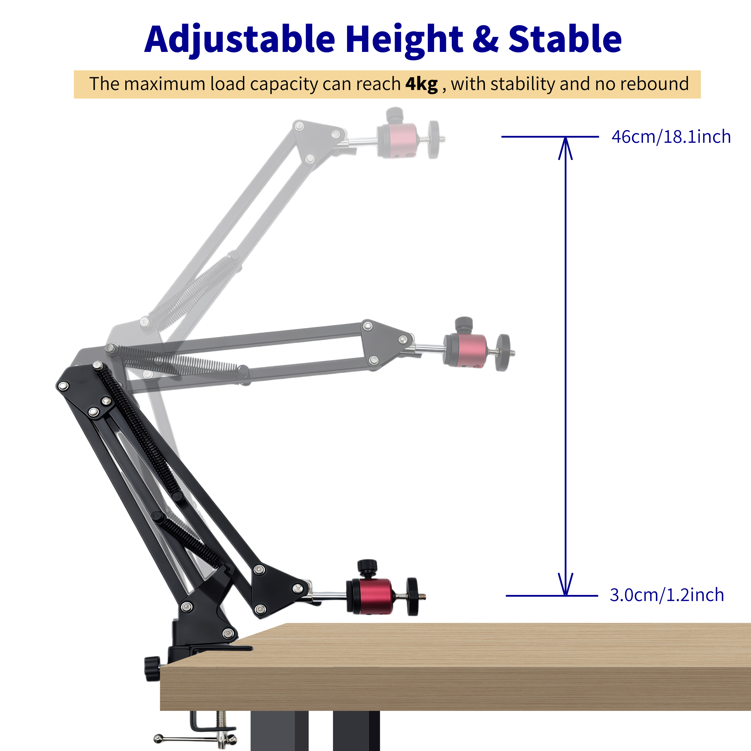 Adjustable Microscope Stand 4k - Diy Electronics Microscope recensie en prijs