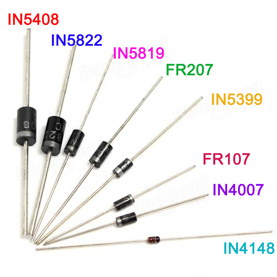 100pcs/lot Rectifier Diode set - Diy Motorcycle Electronics recensie en prijs
