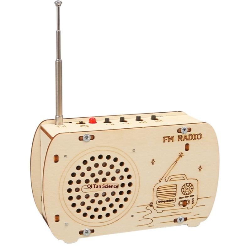 DIY Wooden FM Radio Kit Vintag - Diy Electronics Projects For Kids recensie en prijs