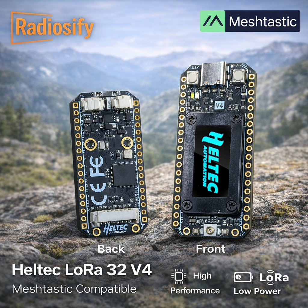 Heltec V4 LoRa 32 ESP32-S3 SX1 - Oled Display Module recensie en prijs
