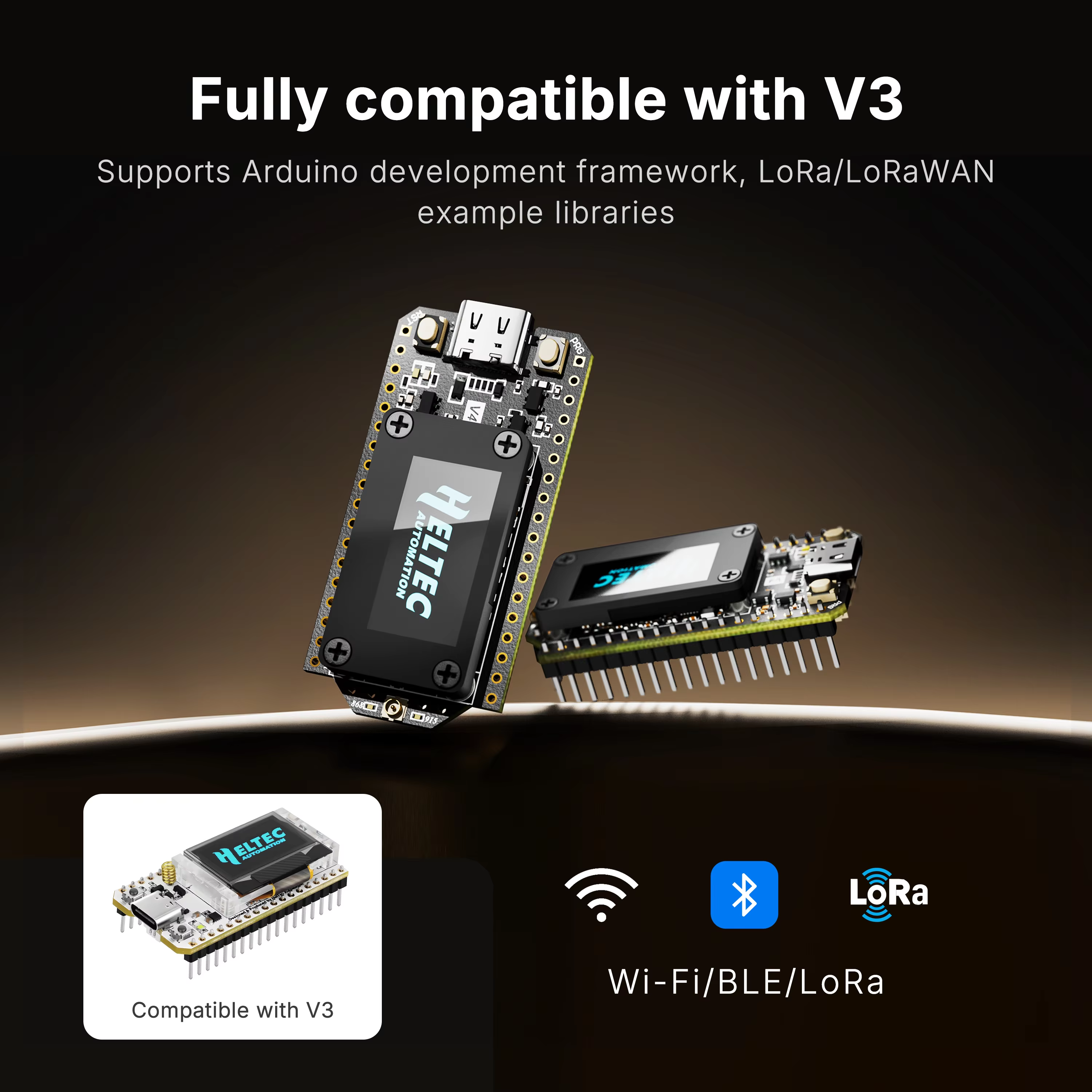 Heltec V4 LoRa 32 ESP32-S3 SX1 - Oled Display Module recensie en prijs