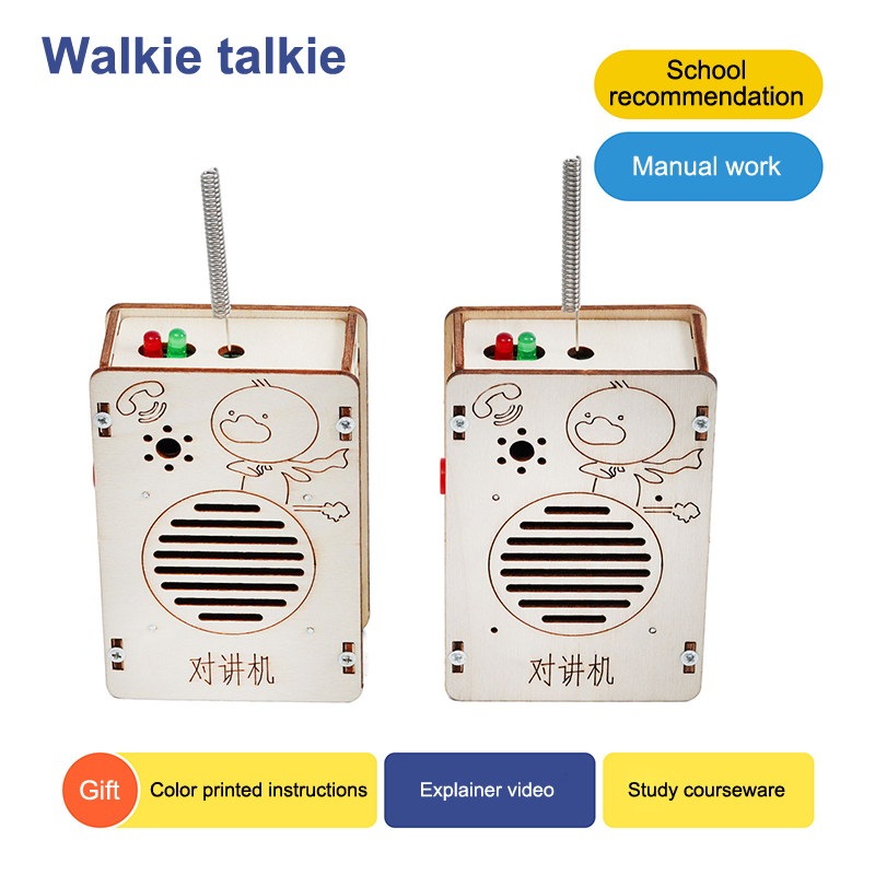 DIY Electronics Walkie Talkie  - Diy Electronics Projects For Kids recensie en prijs