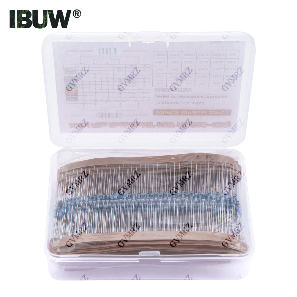 600PCS 30Values 1/4W Metal Fil - Diy Electronics Project Kit recensie en prijs