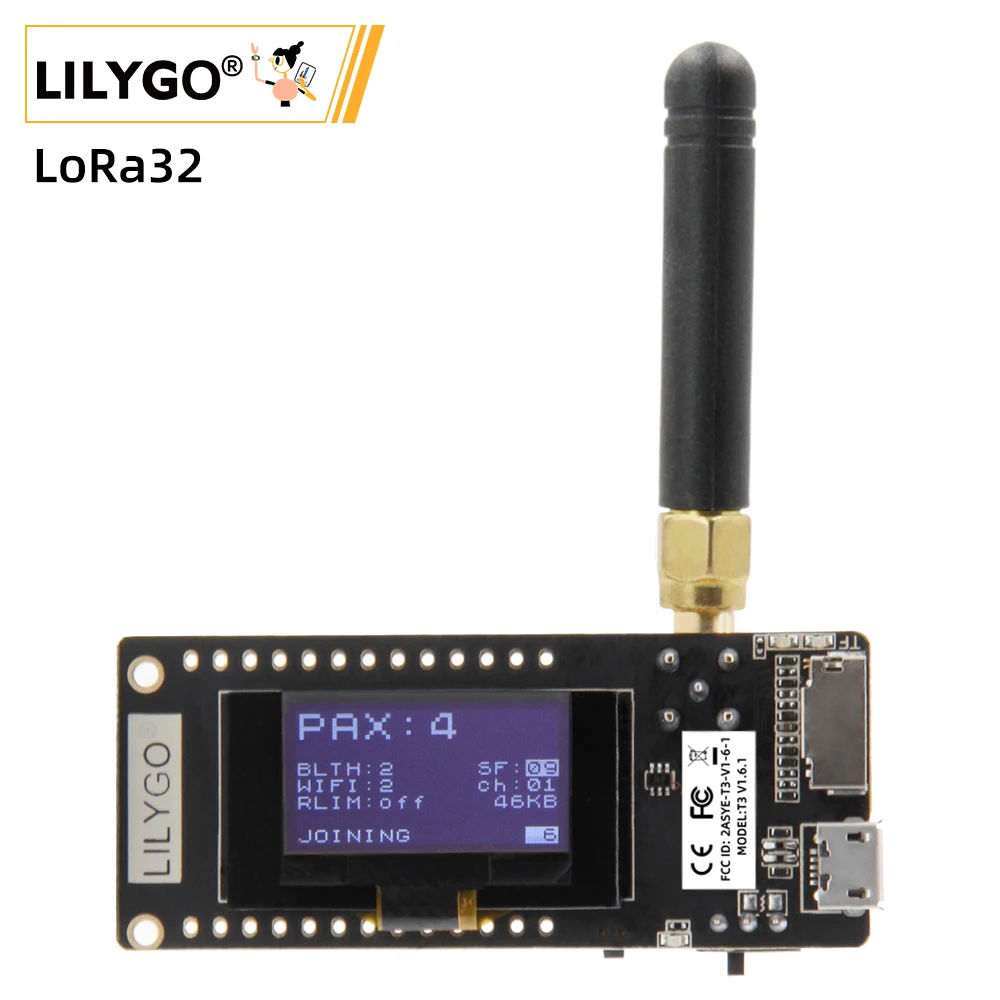 LILYGO® TTGO LoRa32 V2.1_1.6 V - Oled Display Module recensie en prijs