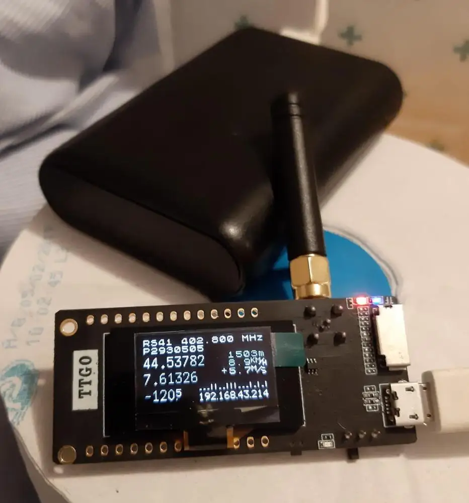 LILYGO® TTGO LoRa32 V2.1_1.6 V - Oled Display Module recensie en prijs