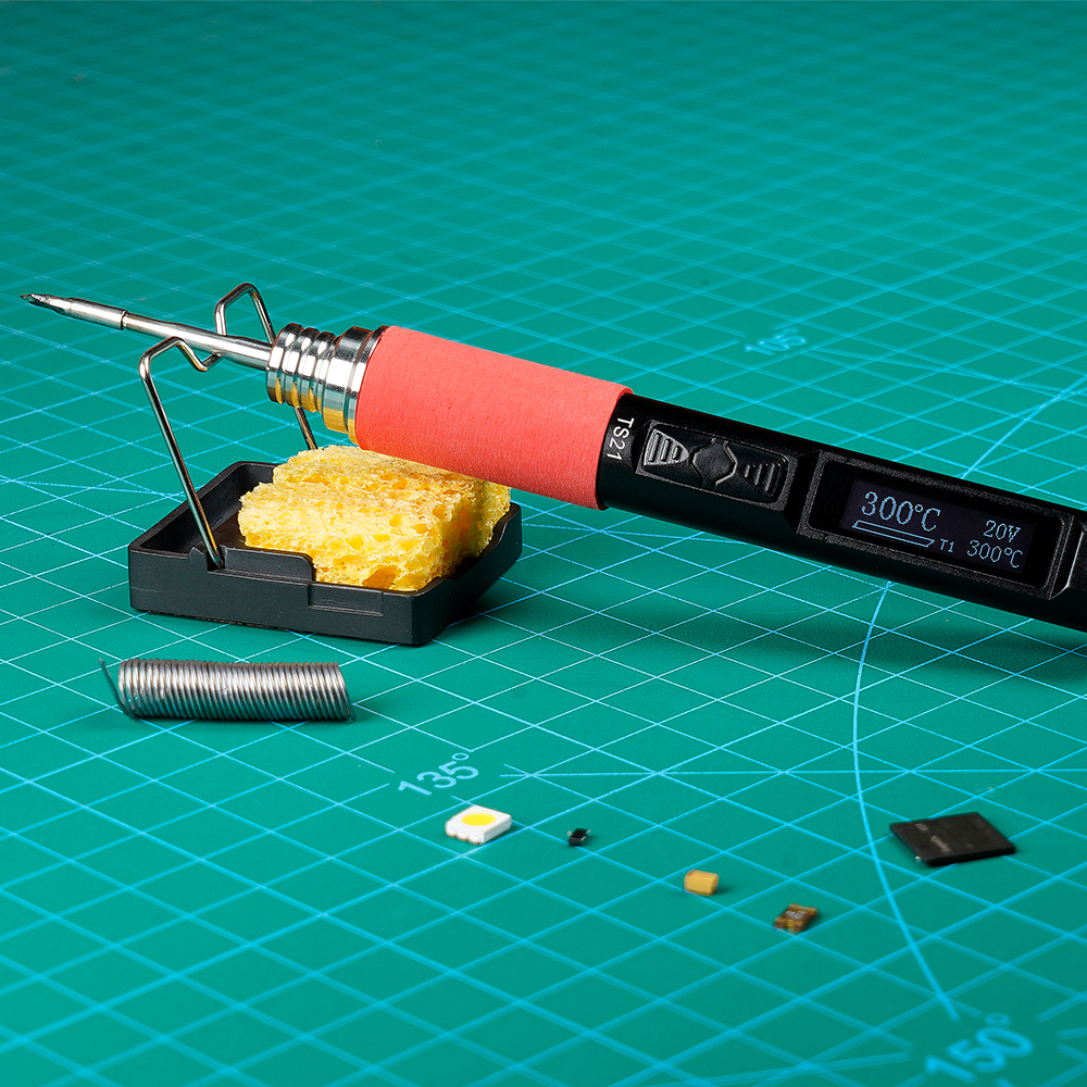 MINIWARE TS21 100W Soldering I - Oled Display Module recensie en prijs