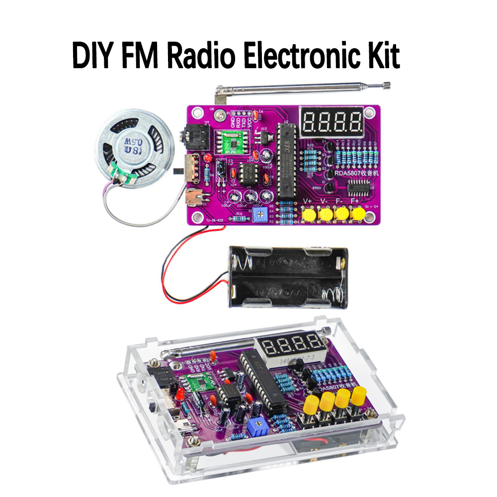 DIY FM Radio Electronic Kit 87 - Diy Electronics Project Kit recensie en prijs