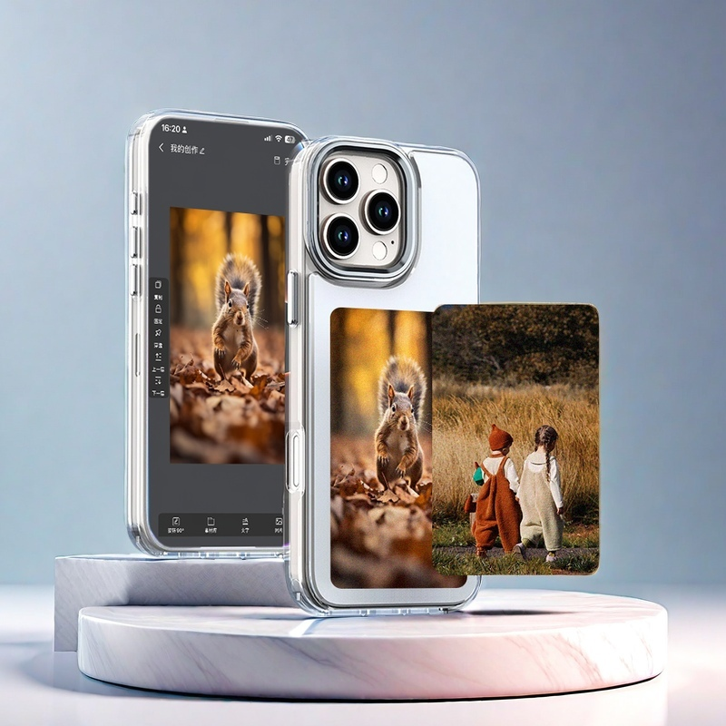NFC Ink Screen Phone Case Aerm - Diy Electronics Case recensie en prijs