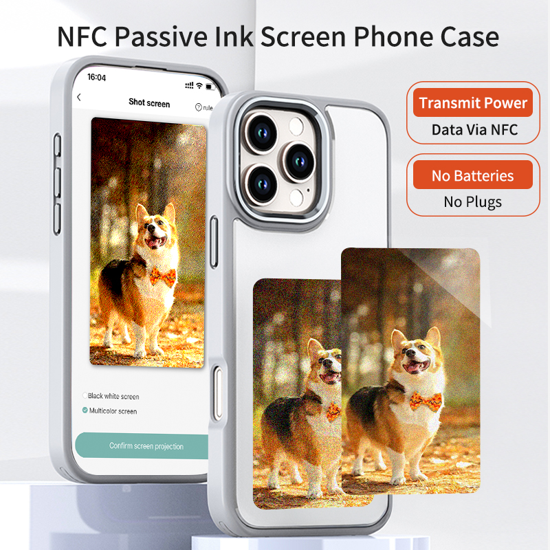 NFC Ink Screen Phone Case Aerm - Diy Electronics Case recensie en prijs
