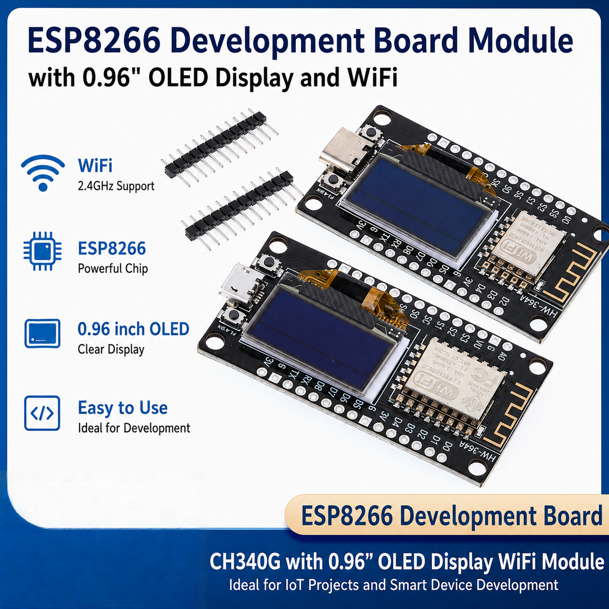 NodeMCU ESP8266 Development Bo - Oled Display Module recensie en prijs