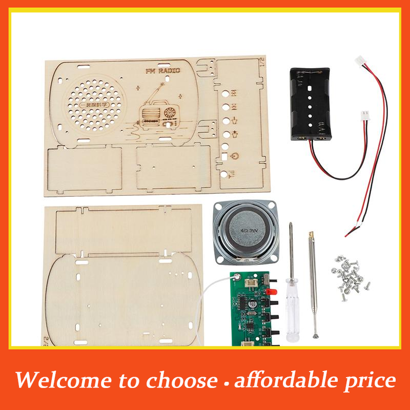 TH DIY Wooden FM Radio Kit Vin - Diy Electronics Projects For Kids recensie en prijs