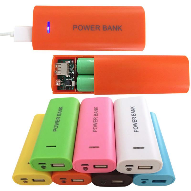 New 5V 5600mAh 2X 18650 USB Po - Diy Electronics Case recensie en prijs