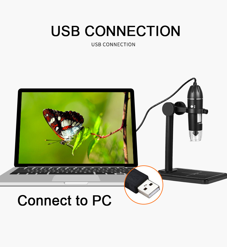 USB Digital Microscope 500X/10 - Diy Electronics Microscope recensie en prijs
