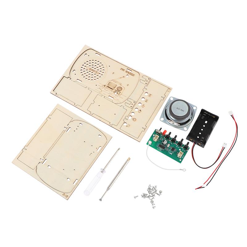 DIY Wooden FM Radio Kit Vintag - Diy Electronics Projects For Kids recensie en prijs