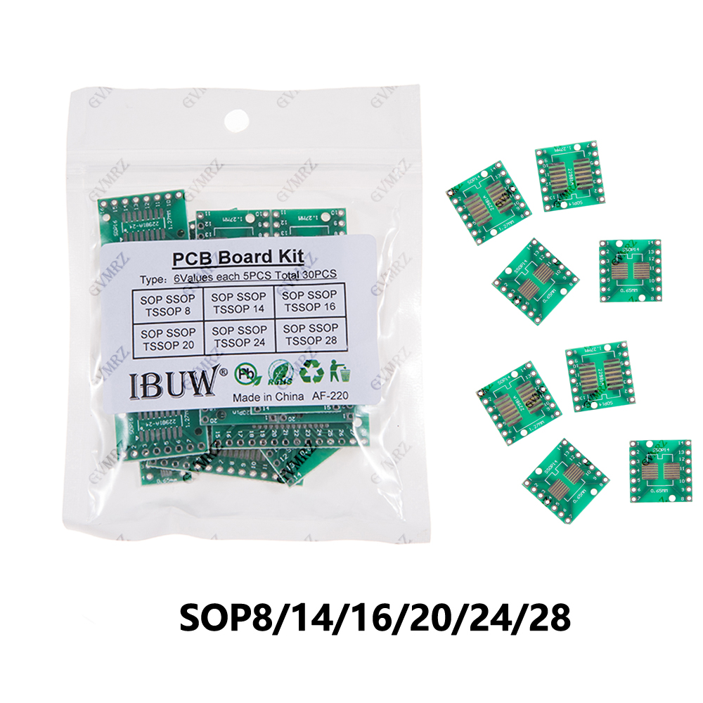 30PCS 6Values SOP SSOP TSSOP P - Diy Electronics Project Kit recensie en prijs