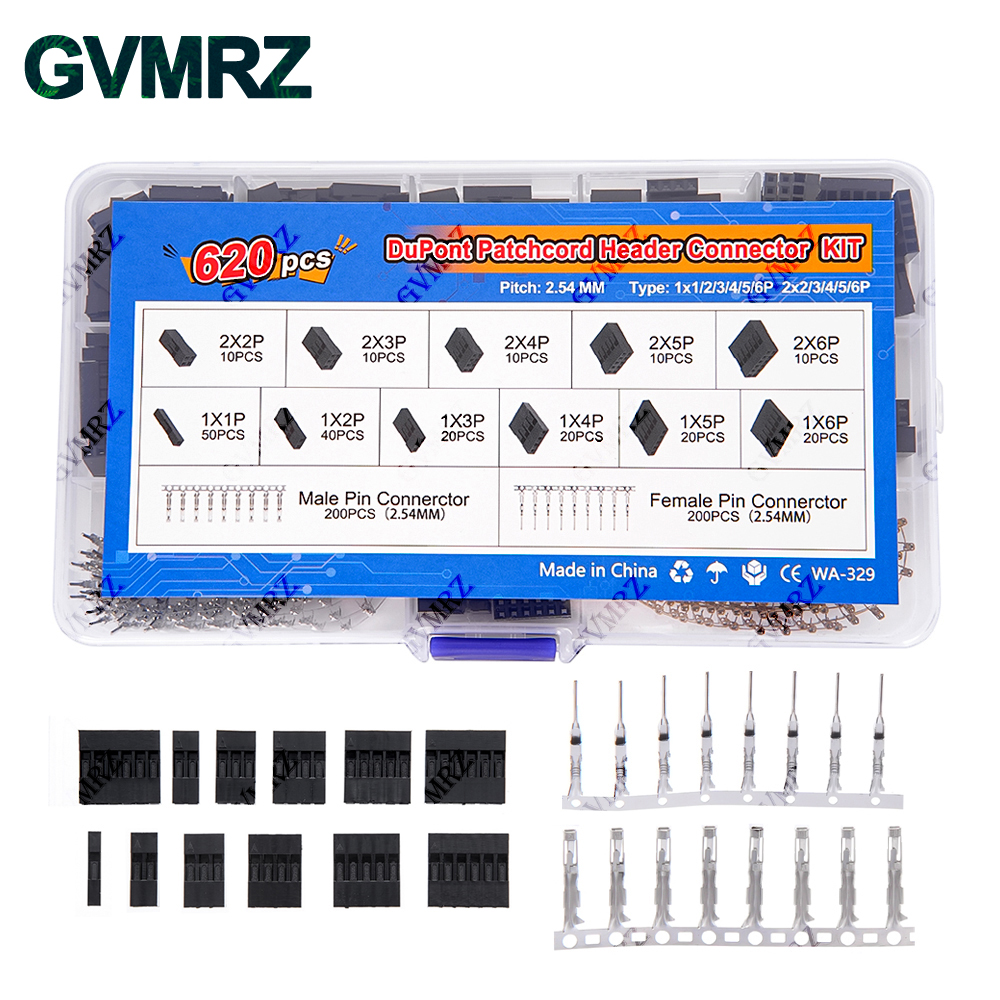 620PCS DuPont Header Connector - Diy Electronics Project Kit recensie en prijs
