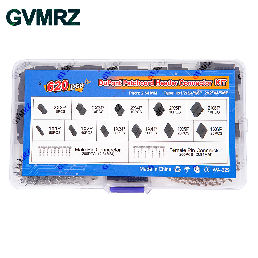 620PCS DuPont Header Connector - Diy Electronics Project Kit recensie en prijs