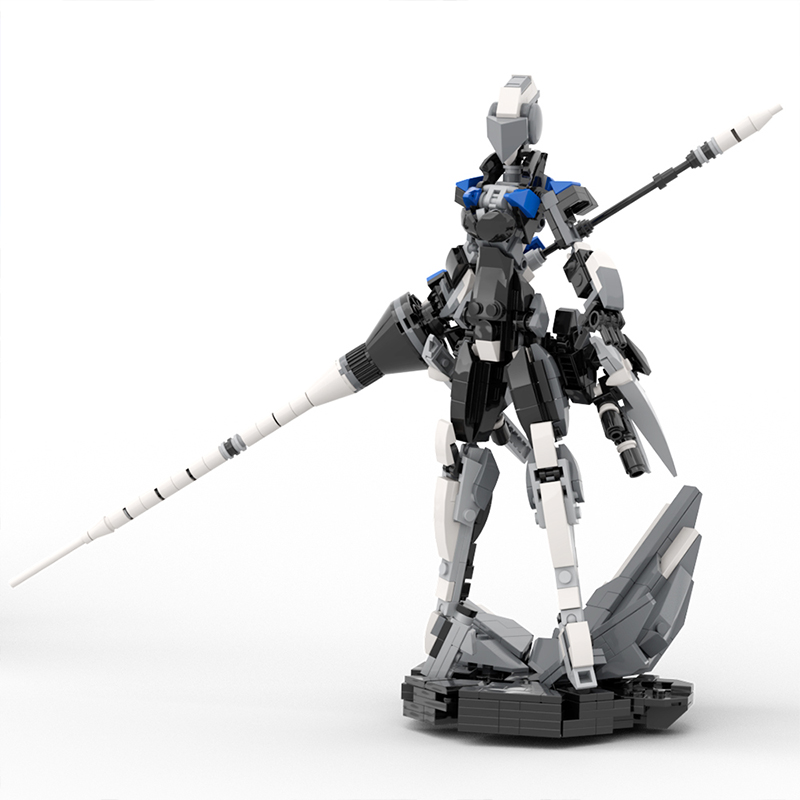 MOC Mech Female Robot Lancer V - Diy Electronics Pdf recensie en prijs