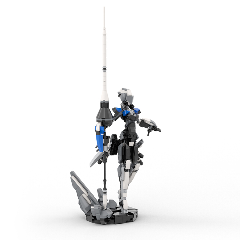 MOC Mech Female Robot Lancer V - Diy Electronics Pdf recensie en prijs