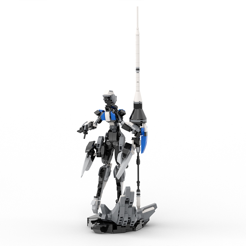 MOC Mech Female Robot Lancer V - Diy Electronics Pdf recensie en prijs