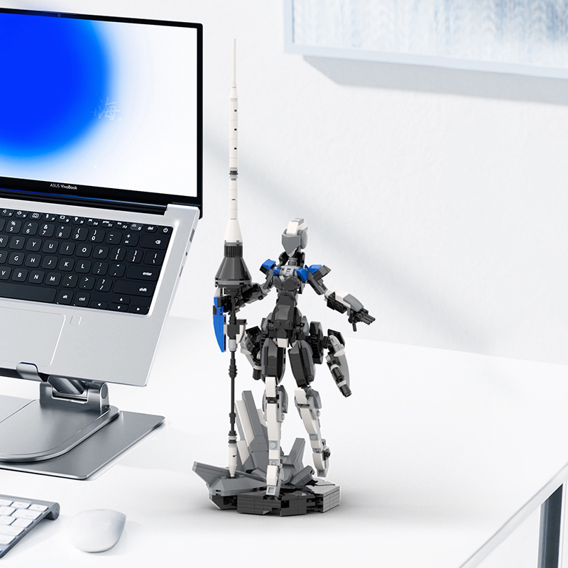 MOC Mech Female Robot Lancer V - Diy Electronics Pdf recensie en prijs