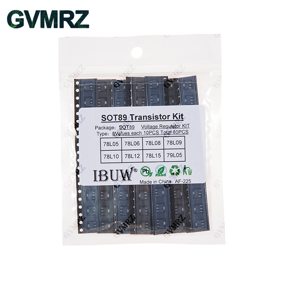 80PCS 8Values SOT89 Transistor - Diy Electronics Project Kit recensie en prijs