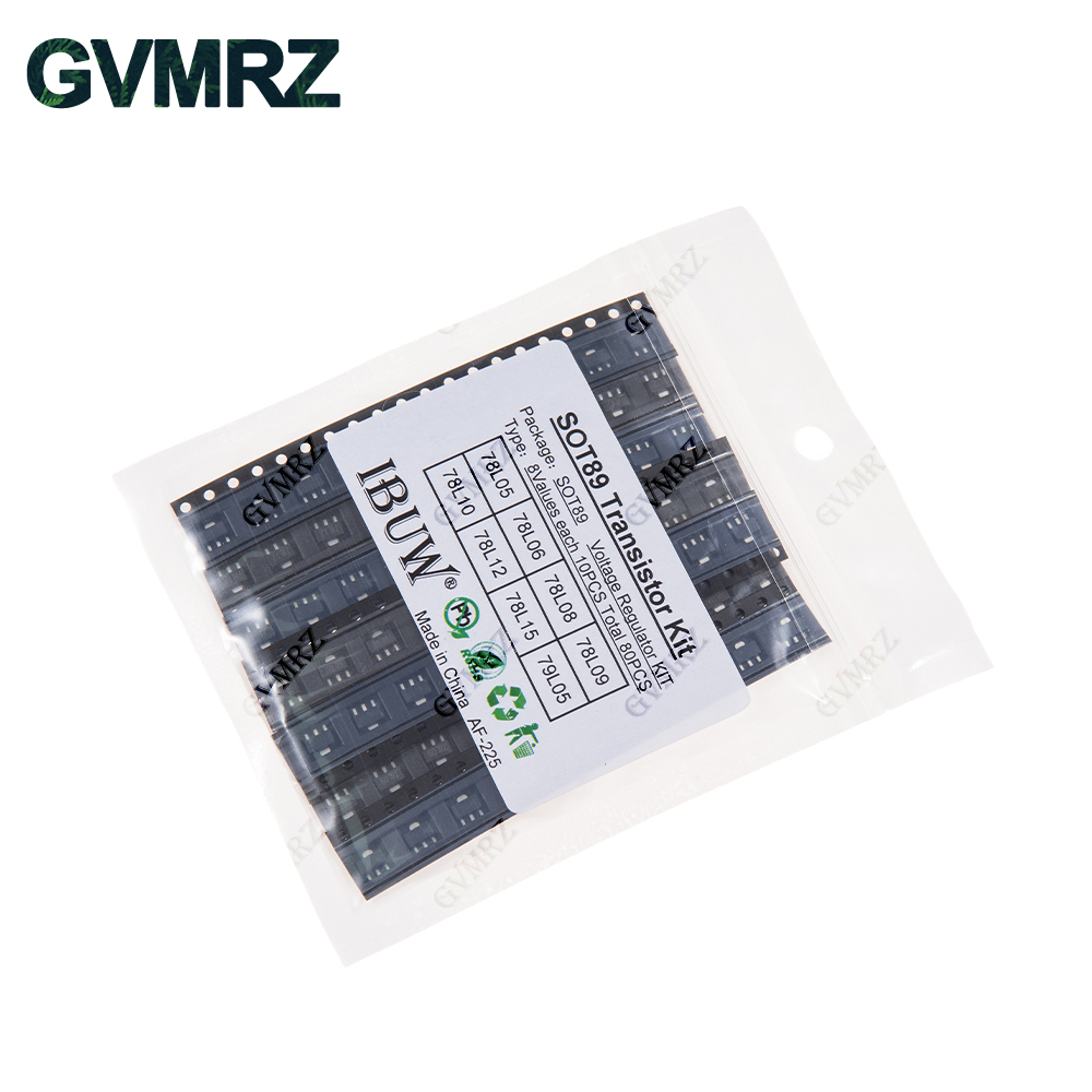 80PCS 8Values SOT89 Transistor - Diy Electronics Project Kit recensie en prijs