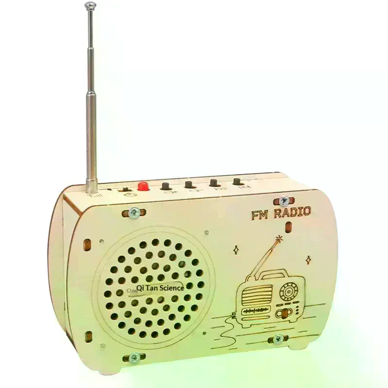 /Cna/DIY Wooden FM Radio Kit V - Diy Electronics Projects For Kids recensie en prijs
