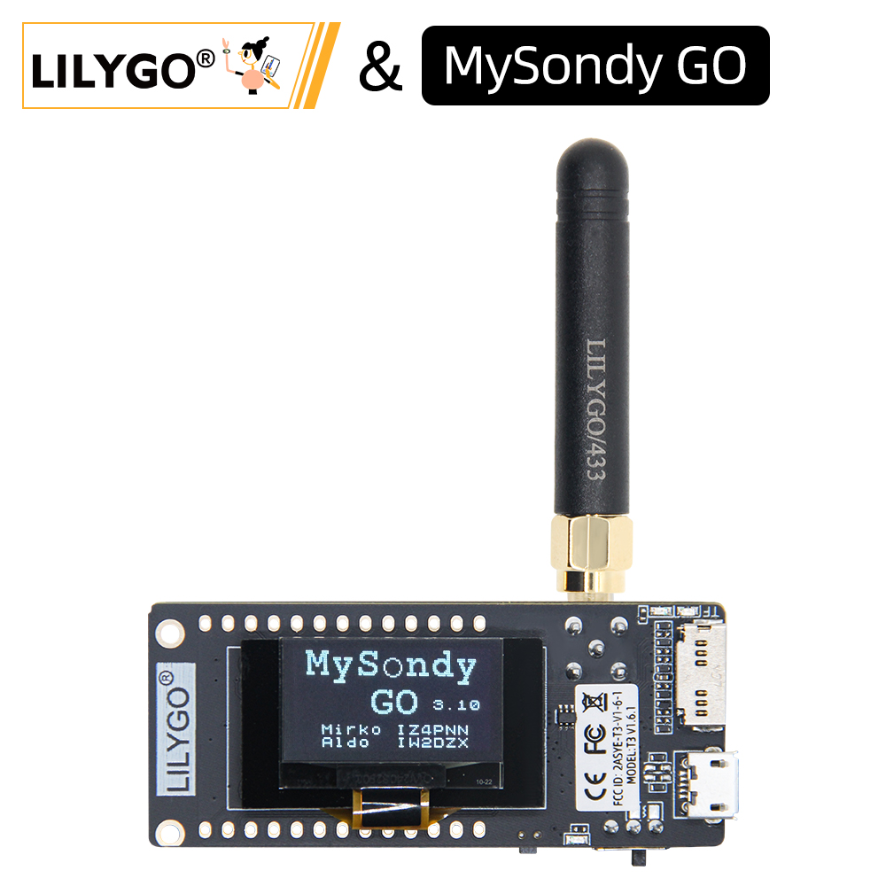 LILYGO® MySondy GO LoRa32 V2.1 - Oled Display Module recensie en prijs