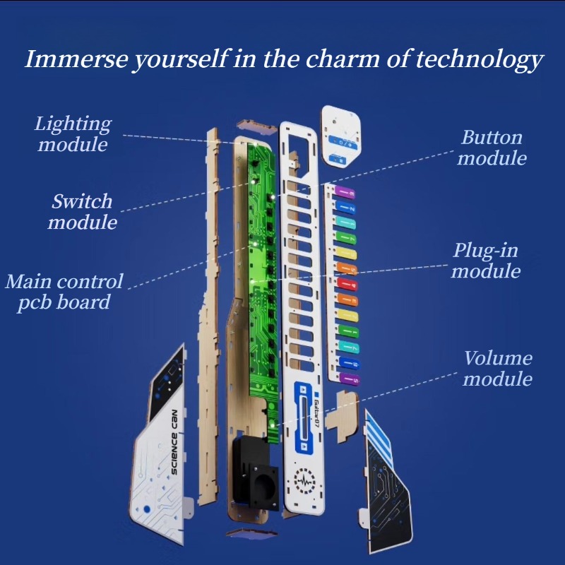 DIY Stringless Electric Guitar - Diy Electronics Kits For Kids recensie en prijs