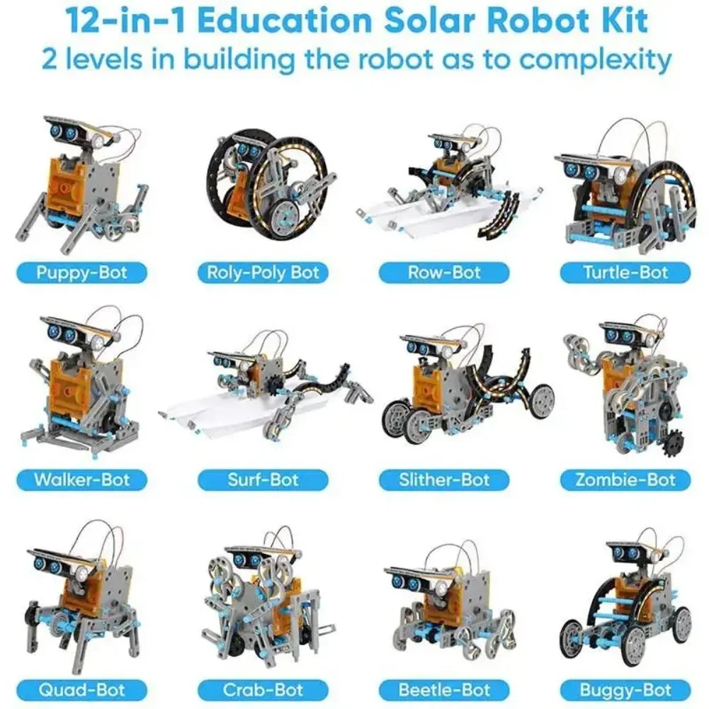 13 in 1 Solar Powered Robot Sc - Diy Electronics Kits For Kids recensie en prijs